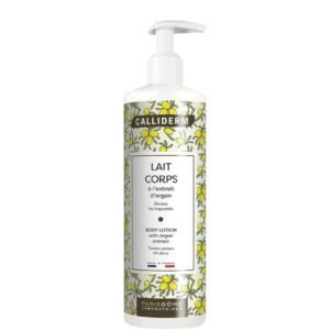Lait de beauté satin à l'huile d'argan vierge Calliderm 500 ml