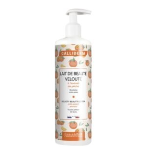 Lait de beauté velouté à l'extrait de Pêche Calliderm 500ml