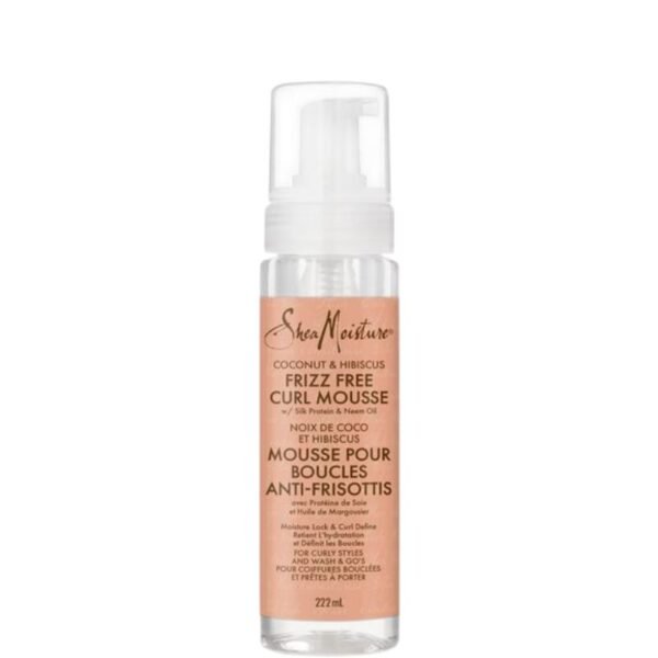 MOUSSE COCONUT HIBISCUS FRIZZ-FREE CURL SHEA MOISTURE 222ml