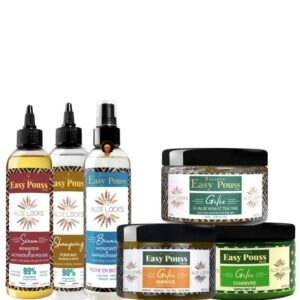 Gamme complete Easy Pouss Aloé Locks pour Locks et Dreads