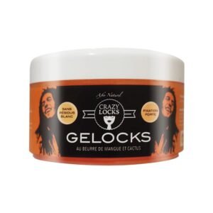 GELOCKS au Beurre De Mangue Et Cactus CRAZY LOCKS AFRO NATUREL 300ml