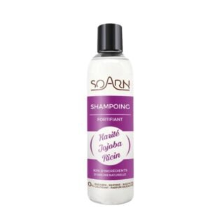 Shampoing Fortifiant karité Jojoba ricin SOARN 250ml