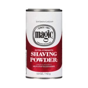 Poudre dépilatoire Magic SoftSheen-CarSon SHAVING POWDER AFRO - ROUGE Extra Fort 142G