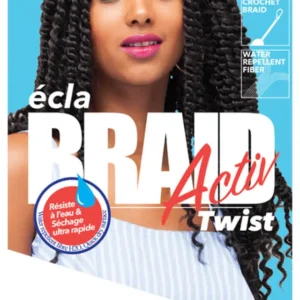 MECHES ACTIV TWIST H2O BRAID RESISTE A L'EAU - ECLA
