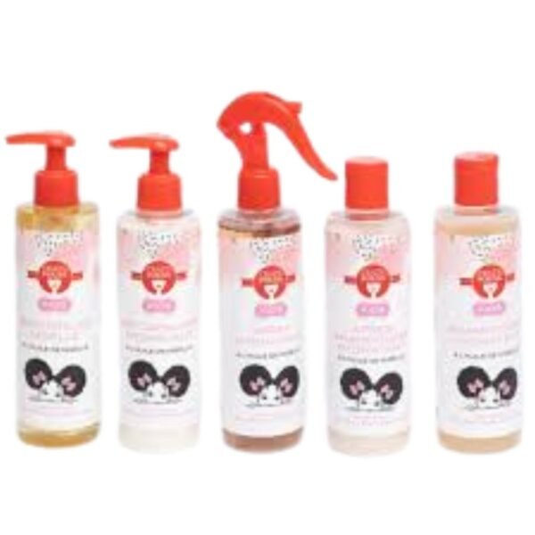 Pack Soin et Coiffage Cheveux Enfants à l'huile de Nigelle Crazy Pouss Kids Afro Naturel