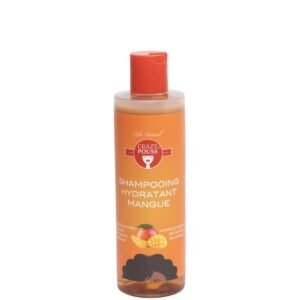 Shampoing Hydratant Cheveux à la Mangue Crazy Pouss Afro Naturel 250ml