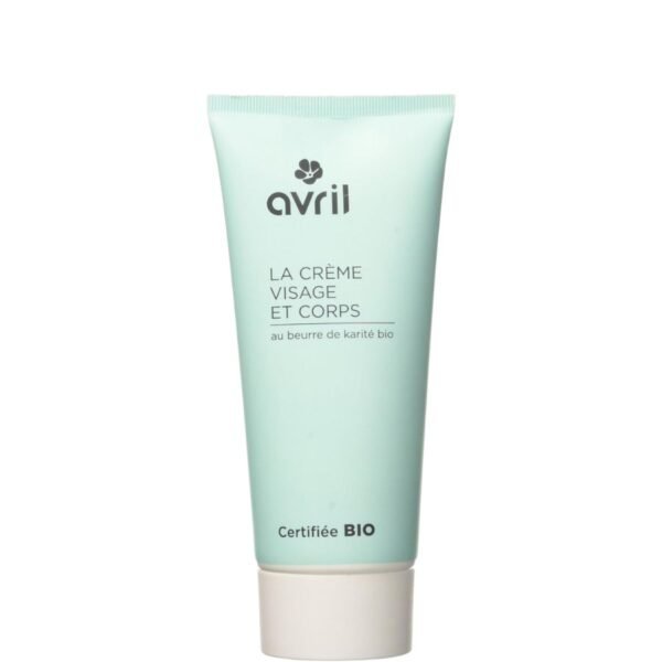 CRÈME CORPS ET VISAGE BEURRE DE KARITÉ CERTIFIÉE BIO AVRIL