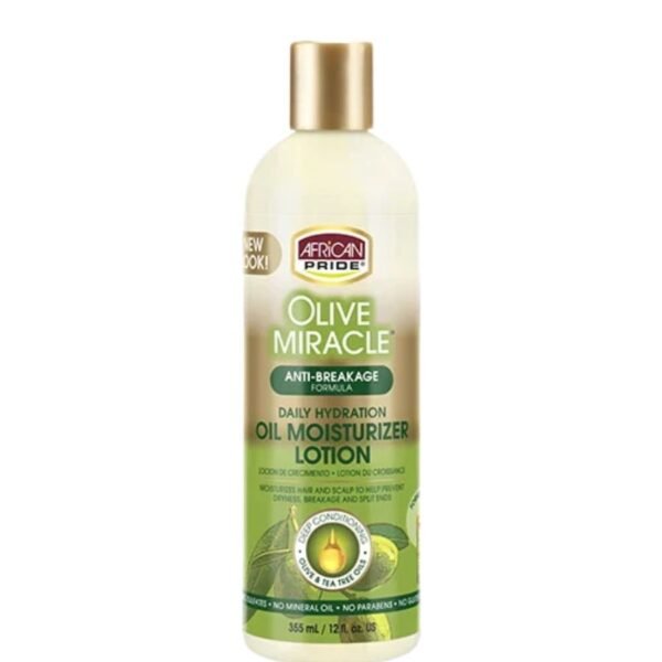 Lotion hydratante Olive Miracle - Oil Moisturizer Lotion African Pride 355ml