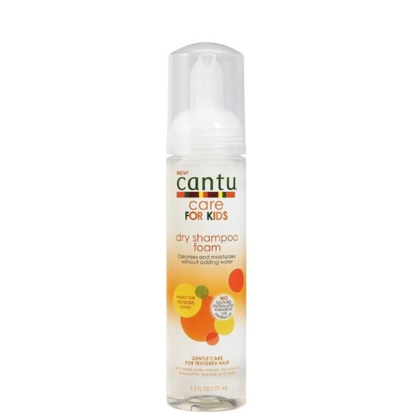Shampoing sec mousse enfants – Dry shampoo foam – Cantu for kids