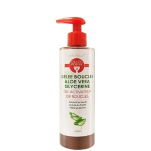 GEL ACTIVATEUR DE BOUCLES - ALOE VERA - CRAZY POUSS - AFRO NATTUREL 250 ML