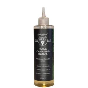 Huile capillaire cannabis sativa - Crazy Locks - Afro Naturel