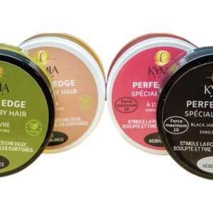 Gel Perfect Edge de Kymia : Votre allié pour stimuler la pousse des cheveux crépus - 100g