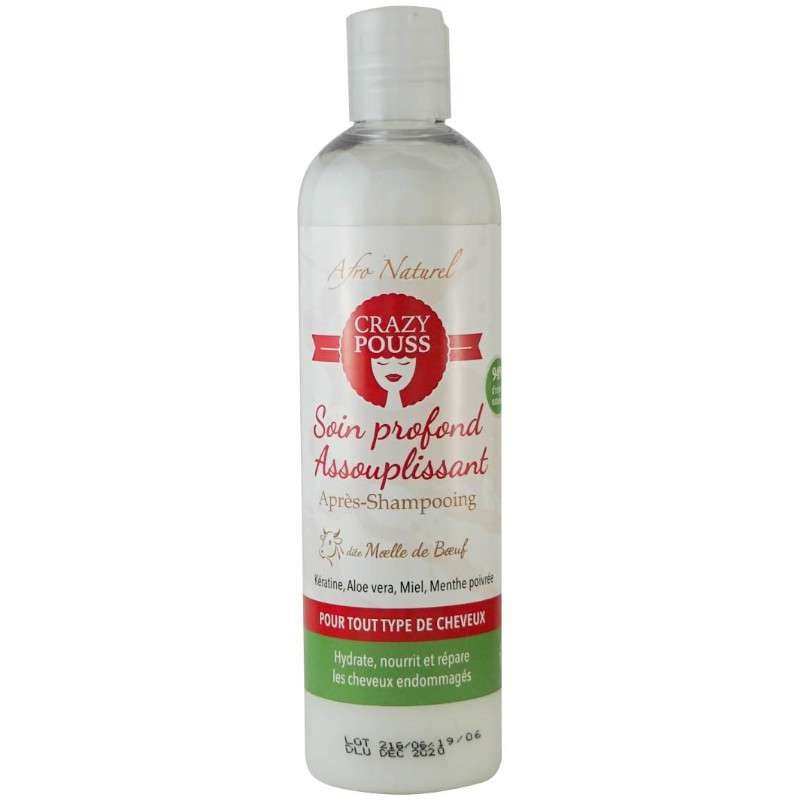 CRAZY POUSS APRÈS-SHAMPOING ASSOUPLISSANT PROFOND AFRO NATUREL 250 ml - honeydew-jaguar-867145.hostingersite.com