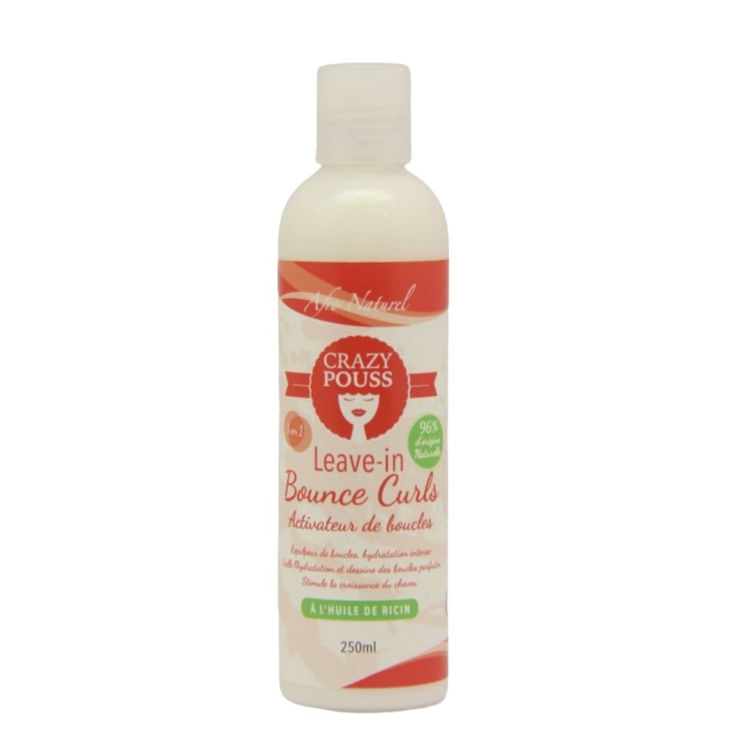 LEAVE-IN BOUNCE CURLS 3 EN 1 À L'HUILE DE RICIN CRAZY POUSS AFRO NATUREL 250ML - honeydew-jaguar-867145.hostingersite.com