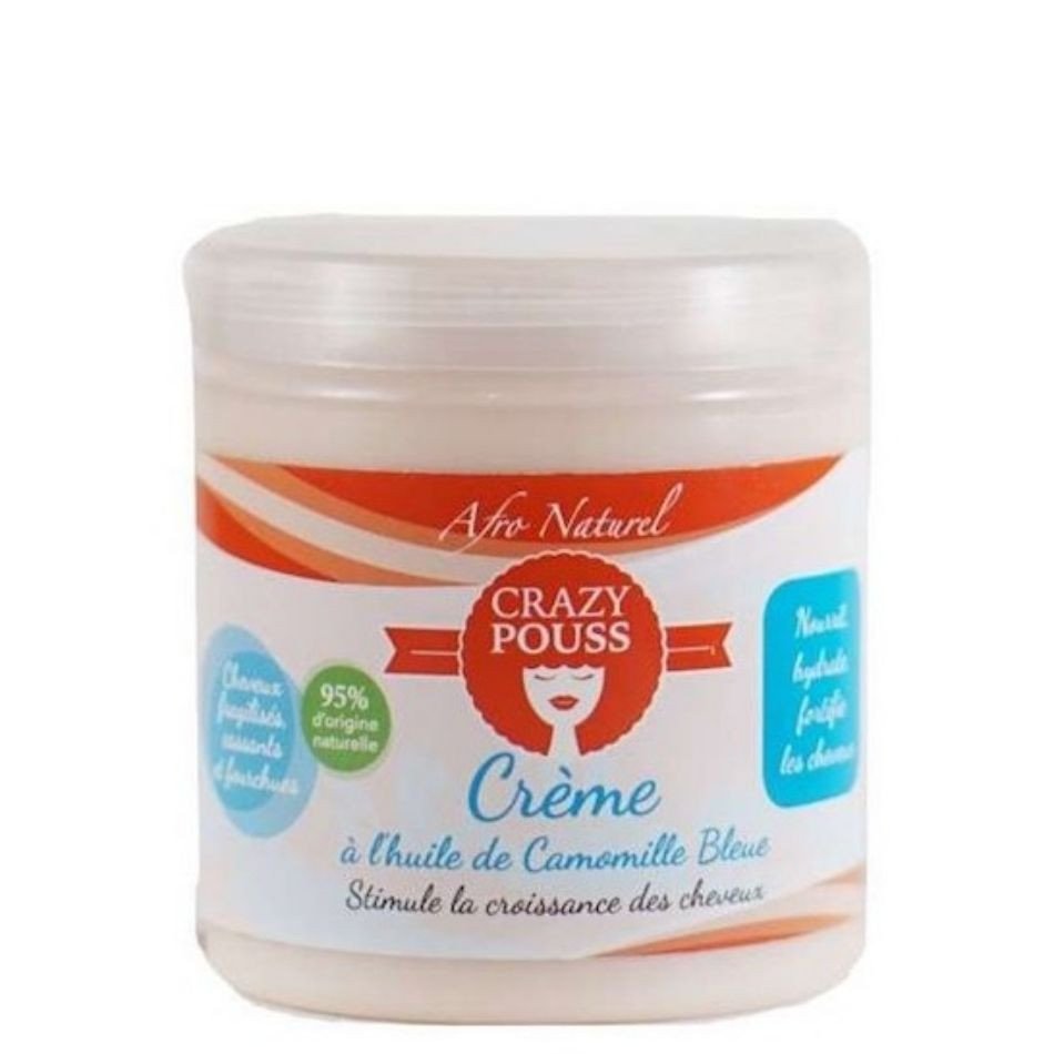 CRÈME À L'HUILE DE CAMOMILLE BLEUE CRAZY POUSS AFRO NATUREL 500ml - honeydew-jaguar-867145.hostingersite.com
