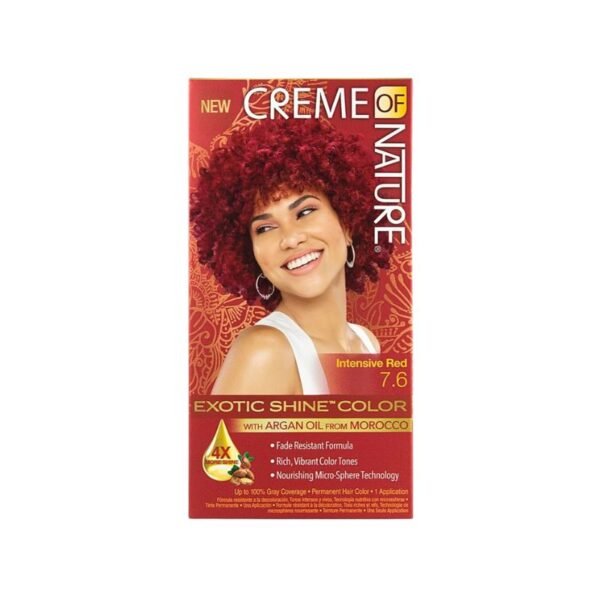Coloration Caramel Brown 9.2 – Creme of Nature : une teinte caramel éclatante, enrichie en soins pour des cheveux sublimés et nourris.