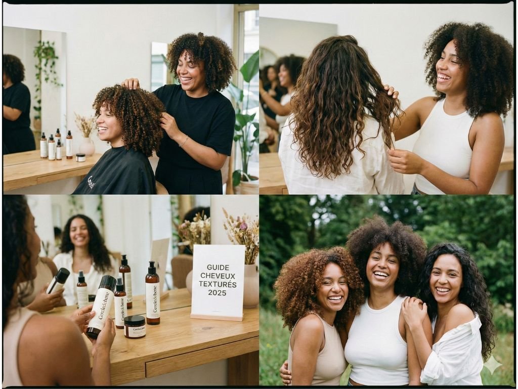 Cheveux texturés : Le guide complet pour sublimer vos boucles, ondulations et frisures – Conseils experts 2025 par Cercledebene